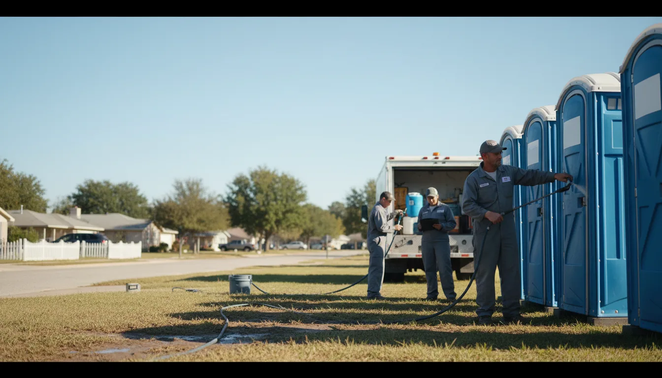 Long-Term Portable Toilet Rental in Newcomerstown, OH near me